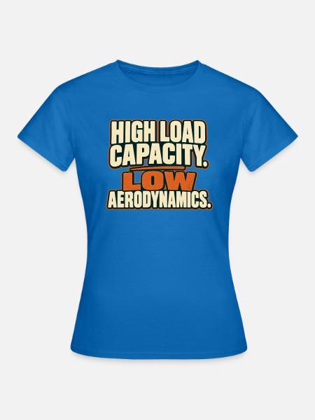 Hochleistungs-Lifter - Frauen T-Shirt - Royalblau
