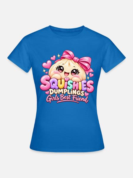 Squishy Dumpling – Girls Best Friend - Frauen T-Shirt - Royalblau