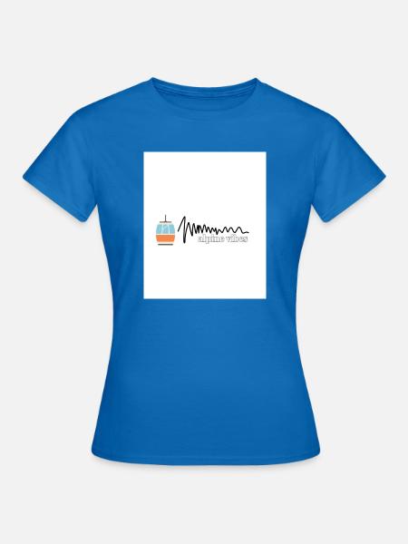 Alpine Vibes Kabelbahn Logo - Frauen T-Shirt - Royalblau