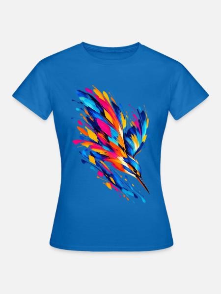 Prismatischer Eisväger - Frauen T-Shirt - Royalblau