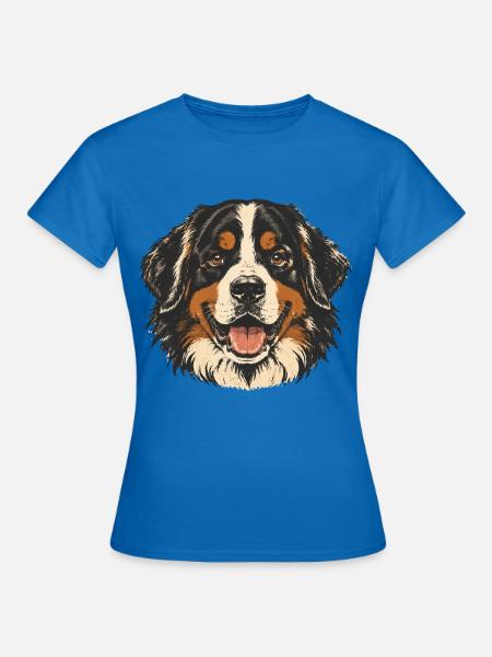 Alter-Berner Sennenhund - Frauen T-Shirt - Royalblau