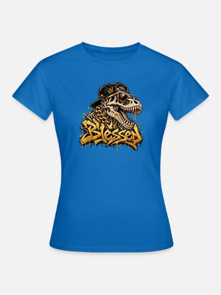 Blessed - Frauen T-Shirt - Royalblau