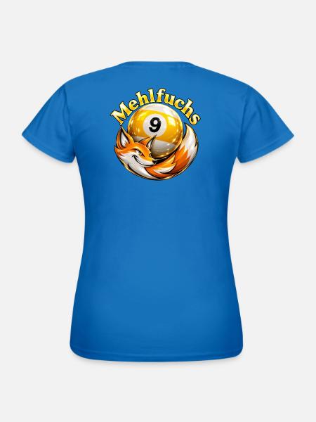 9Ball Billard Mehlfuchs  - Frauen T-Shirt - Royalblau