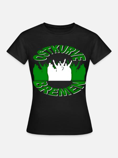 Ostkurve Bremen - Frauen T-Shirt - Schwarz