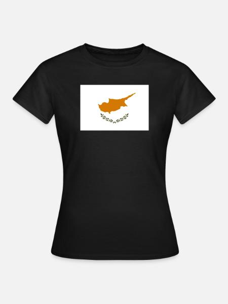 Zypern - Frauen T-Shirt - Schwarz