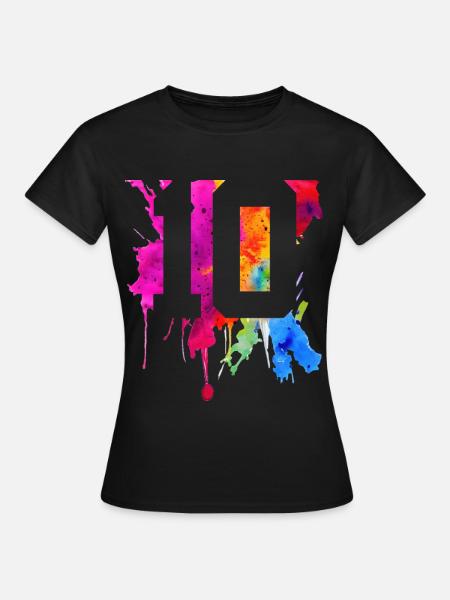 10 JAAR 10E VERJAARDAG - Vrouwen T-shirt - zwart