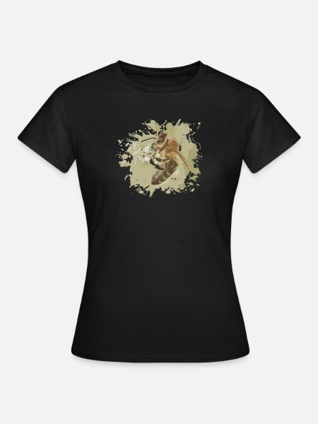 Biene - Frauen T-Shirt - Schwarz