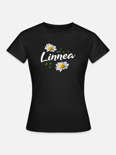 Linnea - Frauen T-Shirt - Schwarz