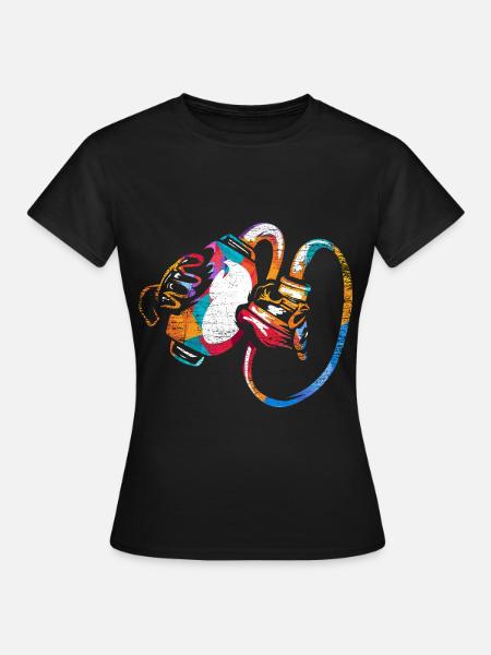 Gelassener Anästhesist Operationssaal - Frauen T-Shirt - Schwarz