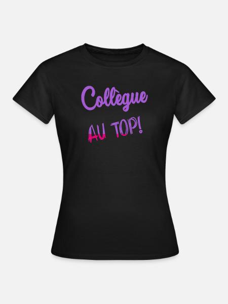 KOLLEGE - Frauen T-Shirt - Schwarz