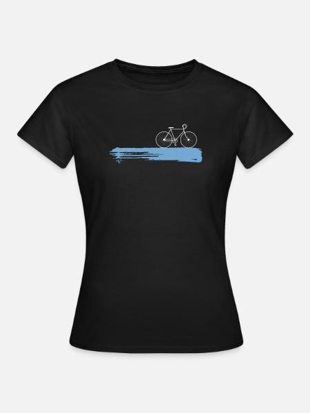 Fahrrad - Frauen T-Shirt - Schwarz