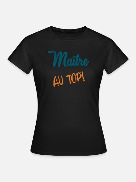 MEISTER - Frauen T-Shirt - Schwarz