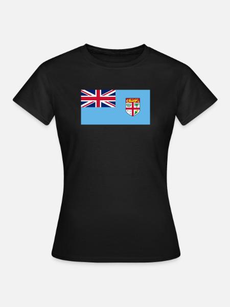 Fidschi - Frauen T-Shirt - Schwarz