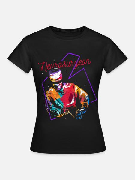 Kluge Neurochirurgin Nervensystem - Frauen T-Shirt - Schwarz