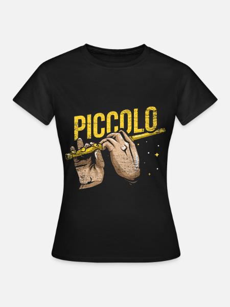 Feuriger Piccolo Orchesterklang - Frauen T-Shirt - Schwarz