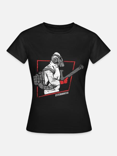 Beherzter Kammerjäger Wanzenjagd - Frauen T-Shirt - Schwarz