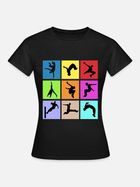 Freier Lauf - Frauen T-Shirt - Schwarz