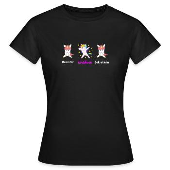 Erzieherin Kindergärtnerin - Frauen T-Shirt - Schwarz - Vorne - AI Model Female 172 dark (172cm)