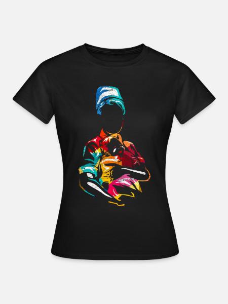 Engagierte Hebamme Geburtshilfe - Frauen T-Shirt - Schwarz