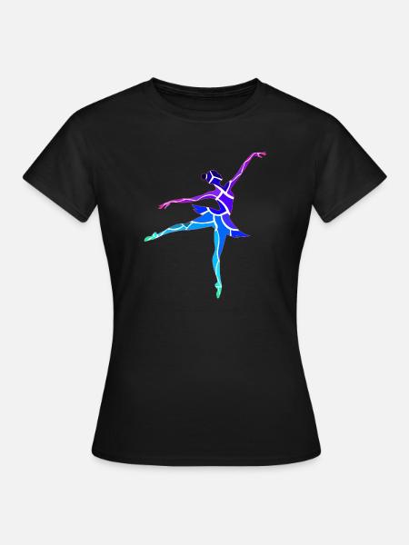 Tänzer - Frauen T-Shirt - Schwarz