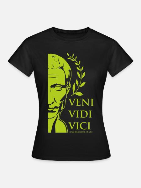 César vert - T-shirt Femme - noir
