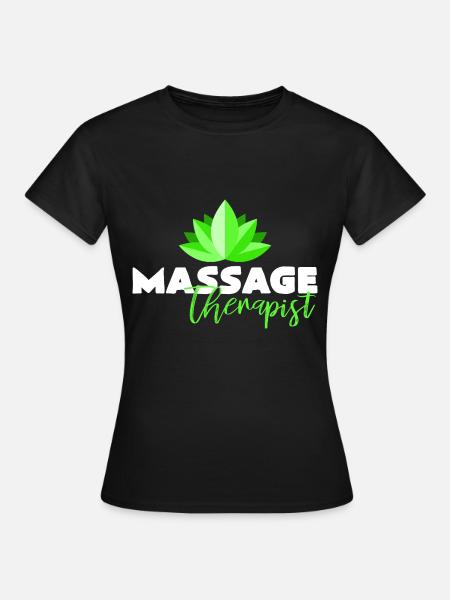 massage - Women's T-Shirt - black