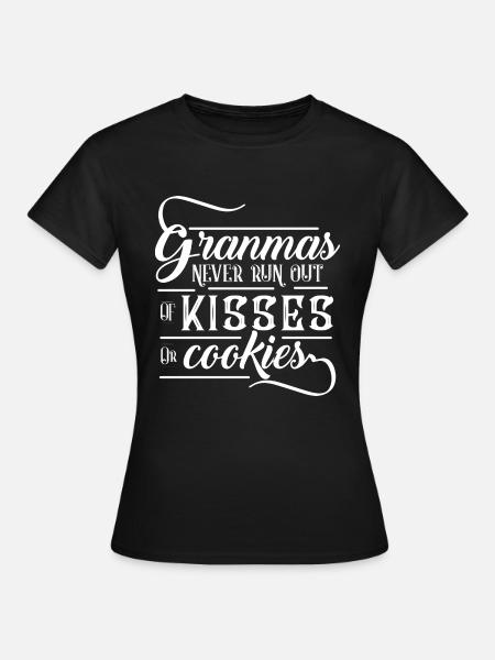 Verschmuste Omi Kaffeekränzchen - Frauen T-Shirt - Schwarz