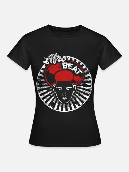 Pulsierender Afro Beat Rhythmus - Frauen T-Shirt - Schwarz