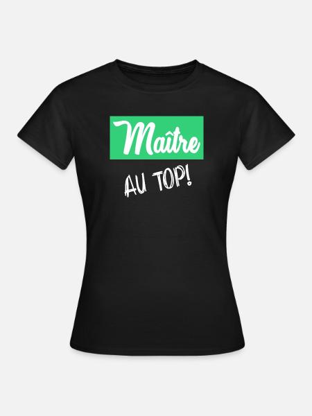 MEISTER - Frauen T-Shirt - Schwarz