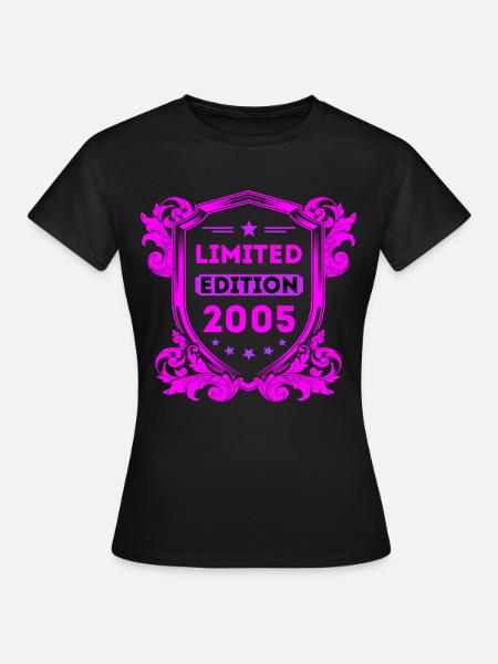 2005 - Frauen T-Shirt - Schwarz