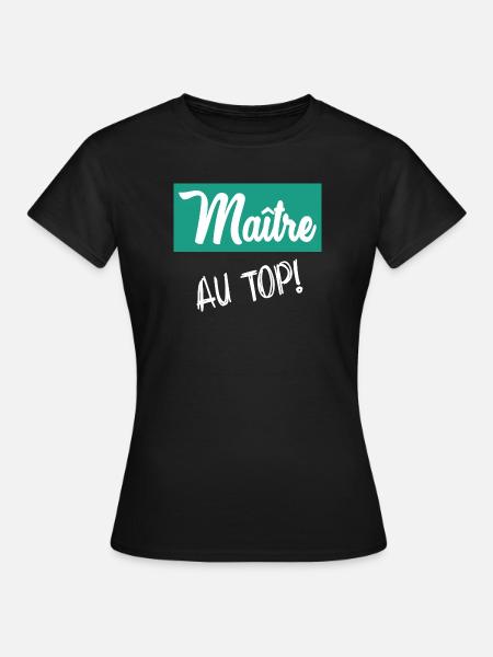MEISTER. MEISTER - Frauen T-Shirt - Schwarz