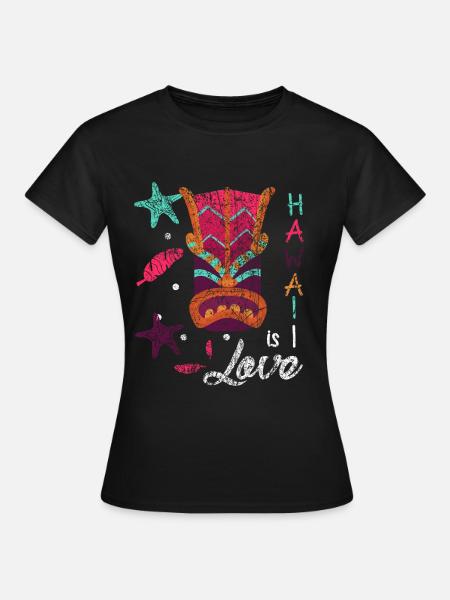Hawaii Vacations Love - Frauen T-Shirt - Schwarz