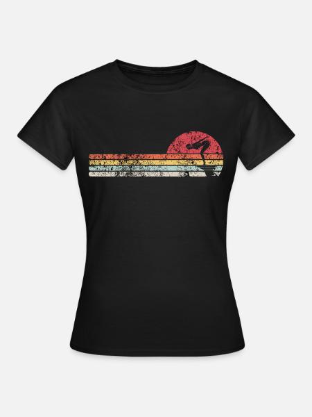 Schwimmer Geschenk - Frauen T-Shirt - Schwarz