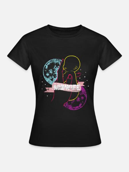 Hingebungsvolle Hebamme Geburtshilfe - Frauen T-Shirt - Schwarz