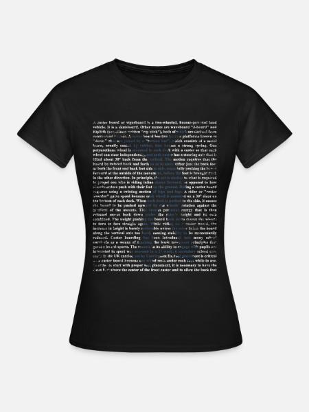 Rasanter Waveboard Straßensurfer - Frauen T-Shirt - Schwarz