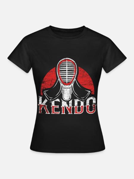 Blitzschneller Kendo Wettkampf - Frauen T-Shirt - Schwarz