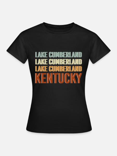 Kentucky Cumberland - Frauen T-Shirt - Schwarz