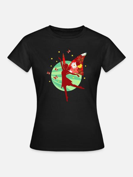 Schmetterlingsfee - Frauen T-Shirt - Schwarz