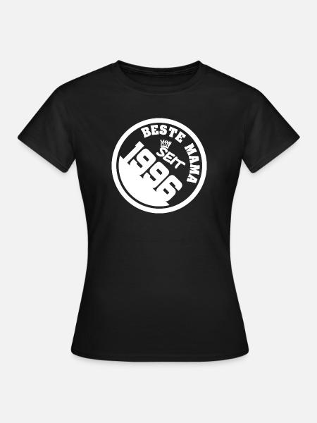 Mama 1996 - Frauen T-Shirt - Schwarz