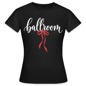 Gesellschaftstanzer Paartanz Choreografie Kokette - Frauen T-Shirt - Schwarz - Vorne - AI Model Female 172 dark (172cm)