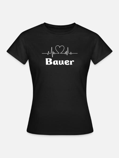 Bauer - Frauen T-Shirt - Schwarz