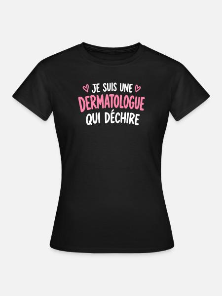 Dermatologe, der reißt - Frauen T-Shirt - Schwarz