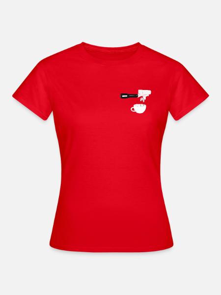 Siebträger. - Frauen T-Shirt - Rot