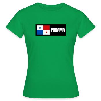 Drapeau du Panama - T-shirt Femme - vert - Devant - AI Model Female 172 dark (172cm)