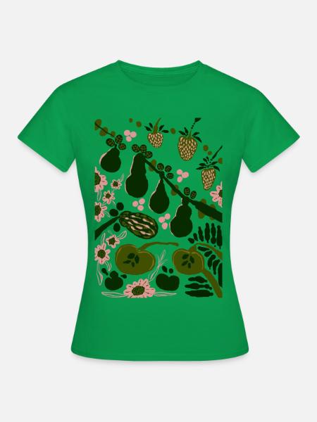 GRÜNES GEMÜSE - Frauen T-Shirt - Kelly Green