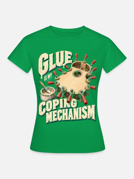 Geigenbauer Luthier Lutherie - Frauen T-Shirt - Kelly Green