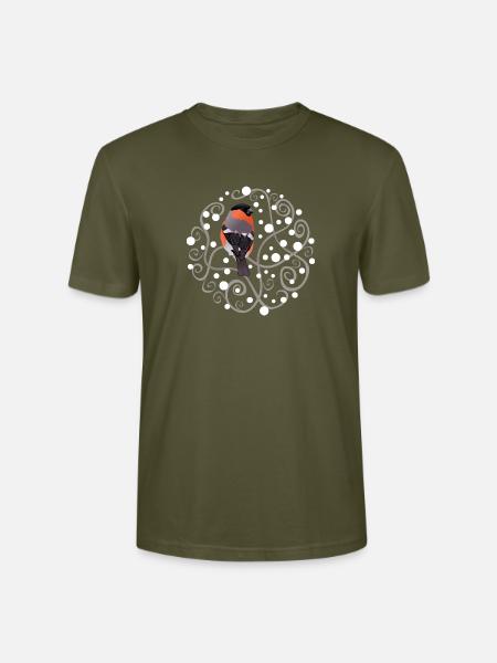 Verfilzte Hecke – Weihnachts-Ochselfink - Stanley/Stella Unisex Bio-T-Shirt CRAFTER - Khaki