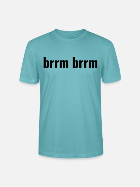 brrm brrm - Stanley/Stella CRAFTER Unisex Organic T-Shirt - pastel turquoise