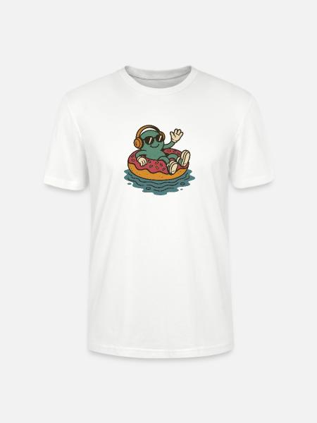 Pool-Day - Stanley/Stella Unisex Bio-T-Shirt CRAFTER - Weiß