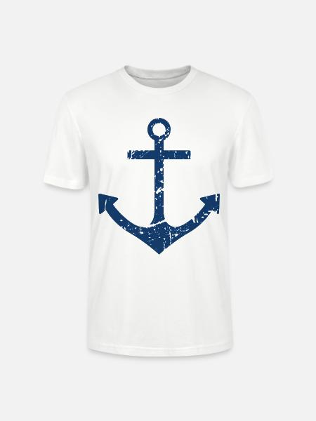 Ancre - T-shirt bio CRAFTER Stanley Stella Unisexe - blanc